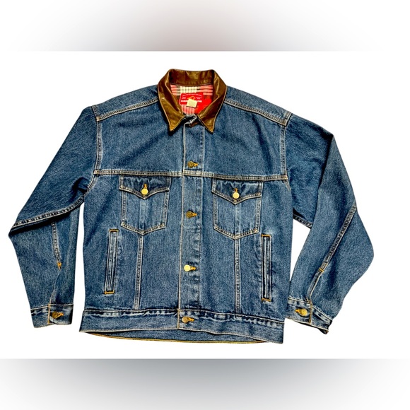 Vintage Marlboro denim jacket made in Canada size Medium - Picture 3 of 5